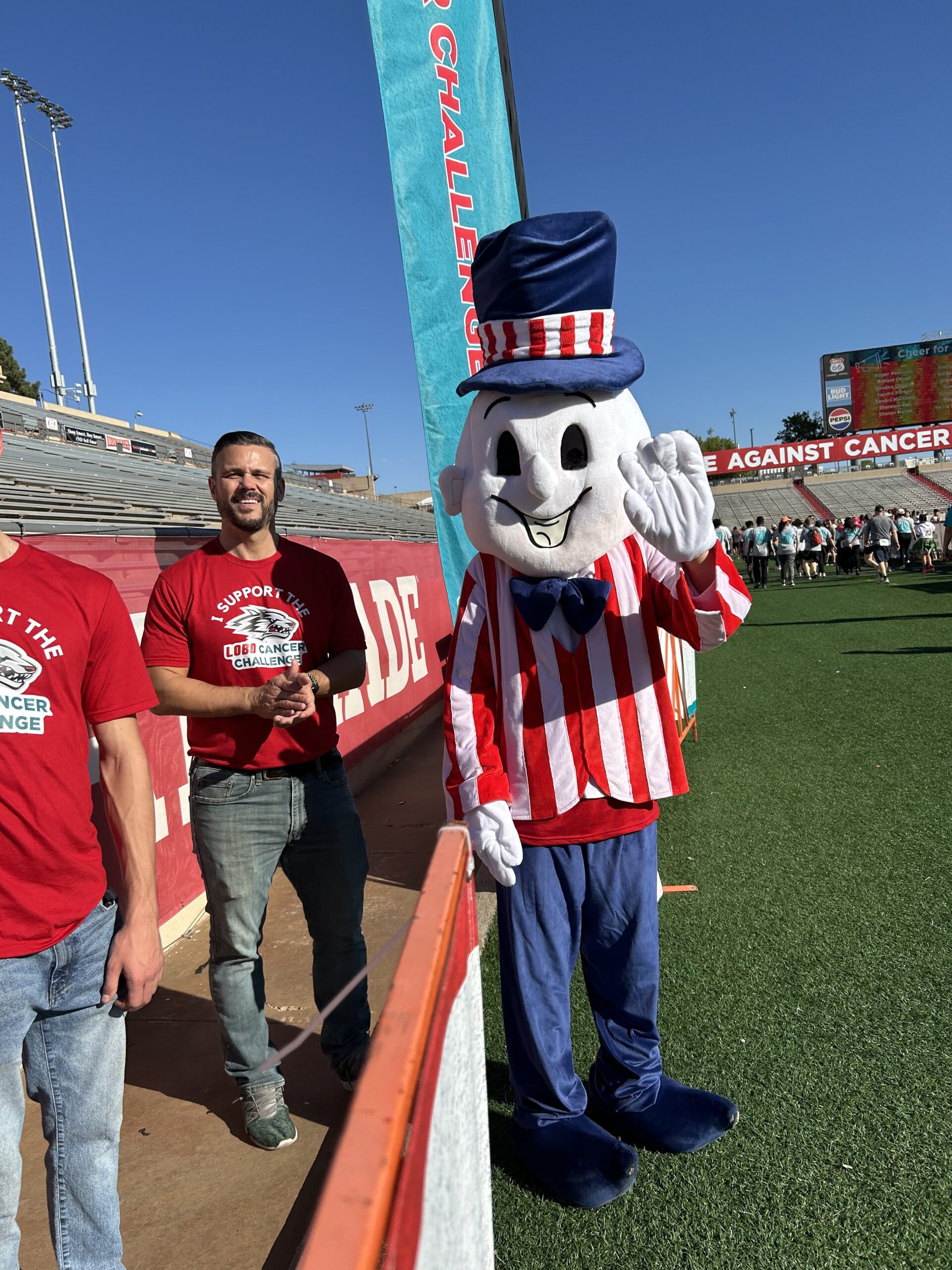 Blake's on University of New Mexico sidelines